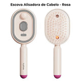 Escova Alisadora de Cabelo – Alisa, Hidrata e Elimina o Frizz