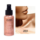 Iluminador Corporal Liquido com Glitter