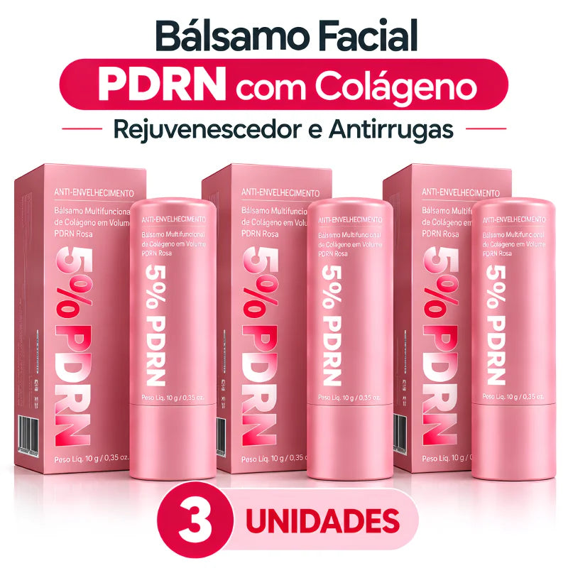 Bálsamo Facial PDRN com Colágeno – Rejuvenescedor e Antirrugas