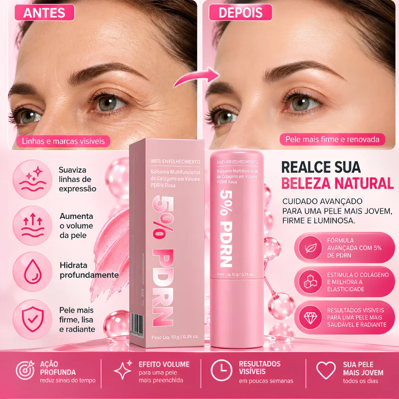 Bálsamo Facial PDRN com Colágeno – Rejuvenescedor e Antirrugas