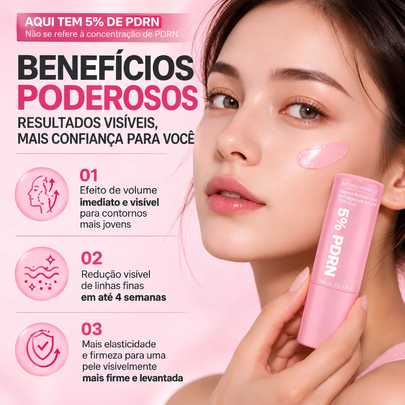 Bálsamo Facial PDRN com Colágeno – Rejuvenescedor e Antirrugas