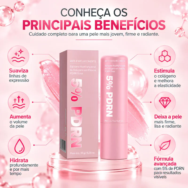 Bálsamo Facial PDRN com Colágeno – Rejuvenescedor e Antirrugas