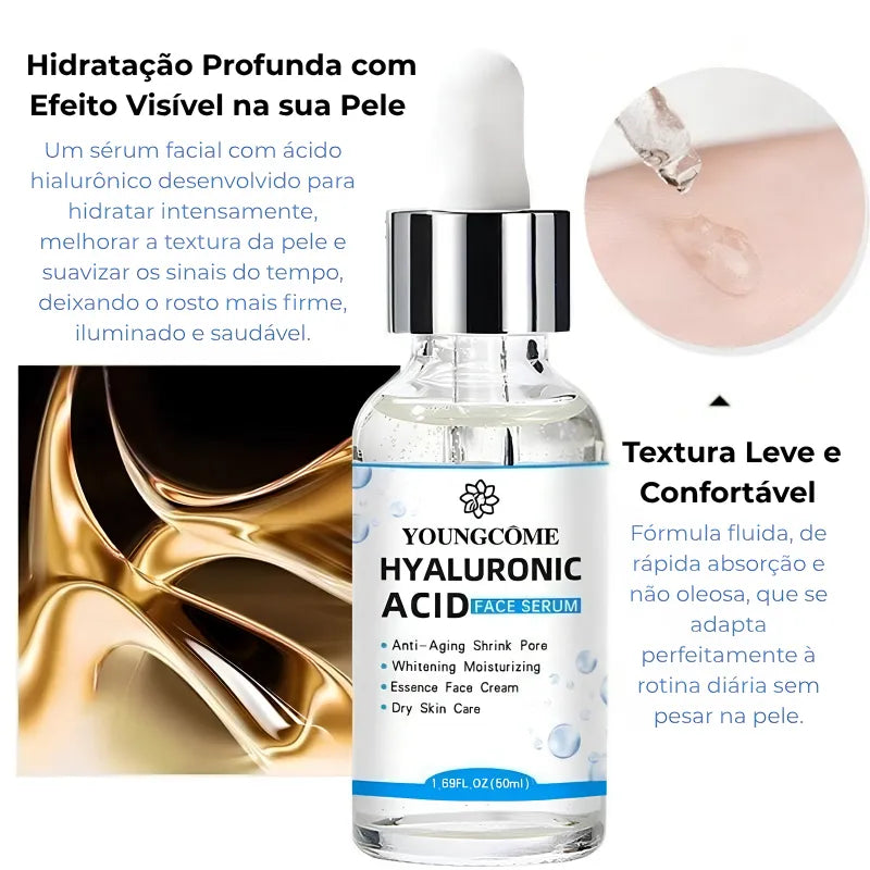 Ácido Hialurônico Anti-Idade Clareador