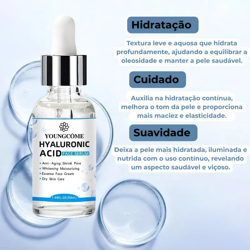 Ácido Hialurônico Anti-Idade Clareador