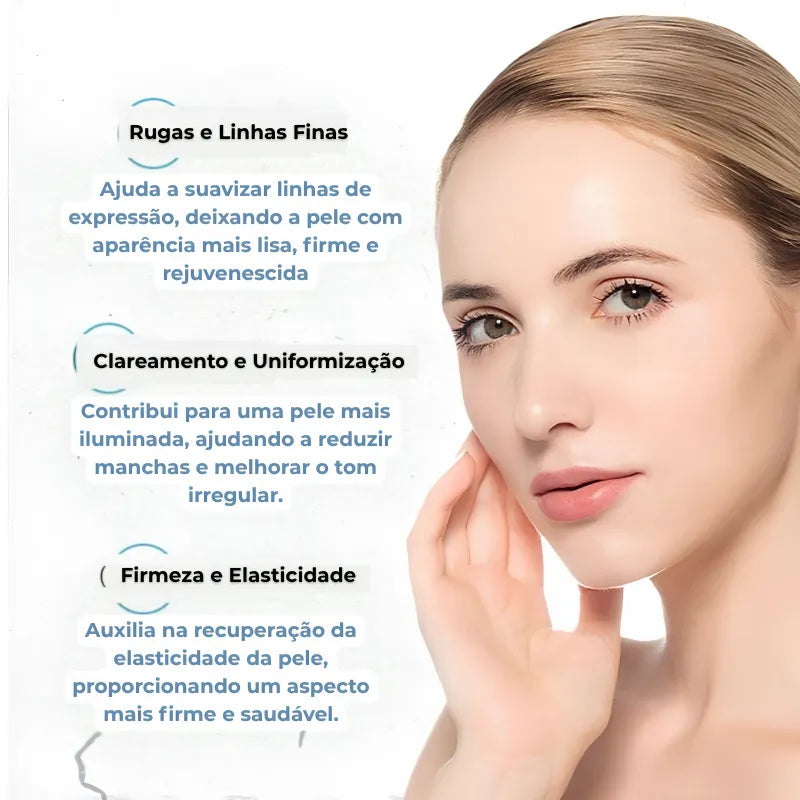 Ácido Hialurônico Anti-Idade Clareador