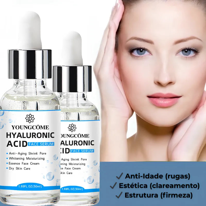 Ácido Hialurônico Anti-Idade Clareador