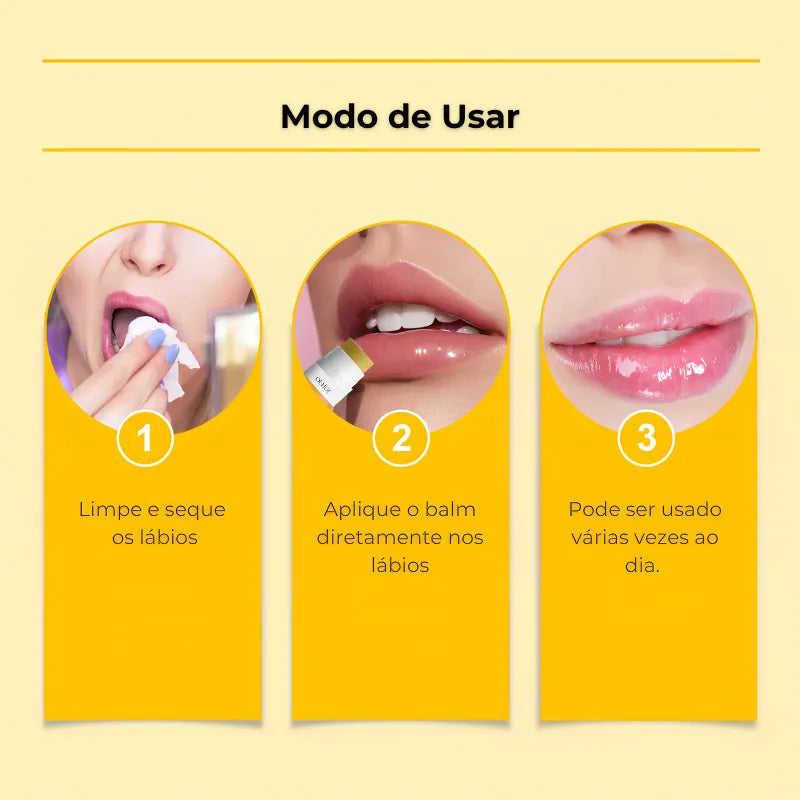 Balm Labial Clareador Hidratante