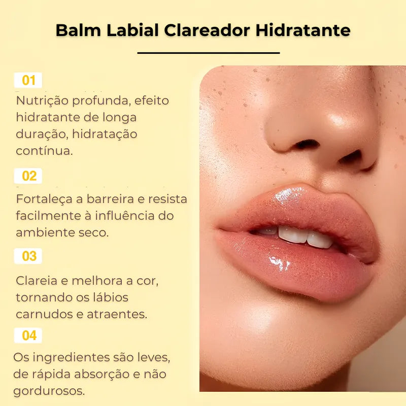 Balm Labial Clareador Hidratante