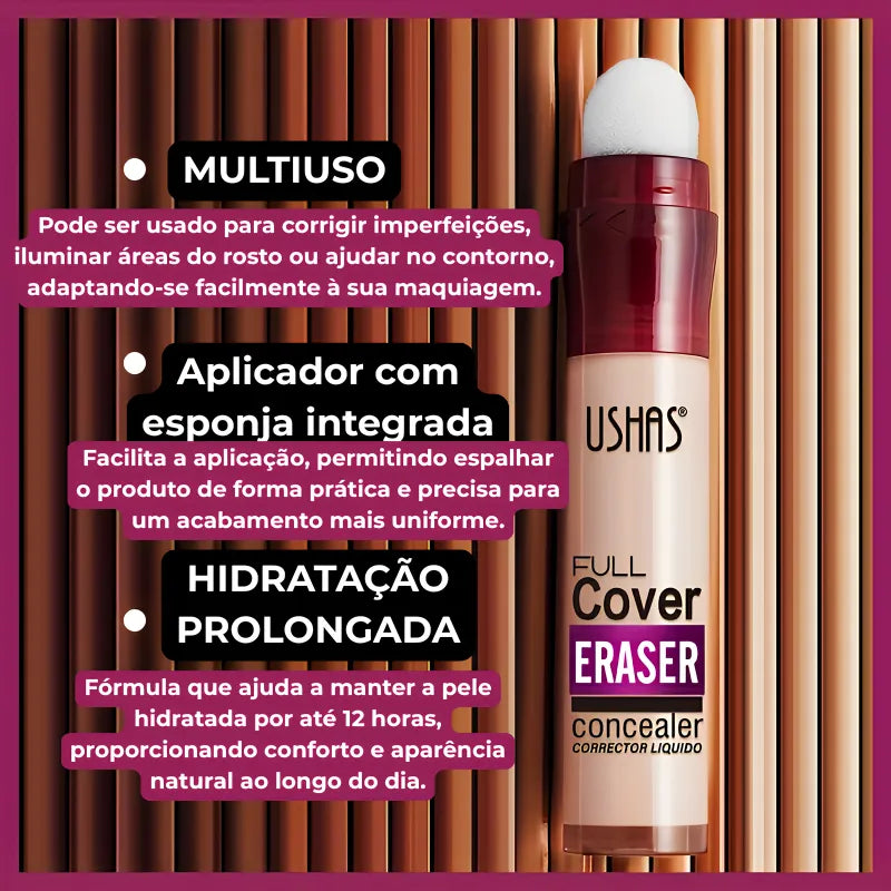 Base Líquida Hidratante com Esponja– Pele Perfeita e Natural