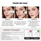 Base SmartTone Asiática 2 em 1 – Cor que se Adapta ao Seu Tom de Pele