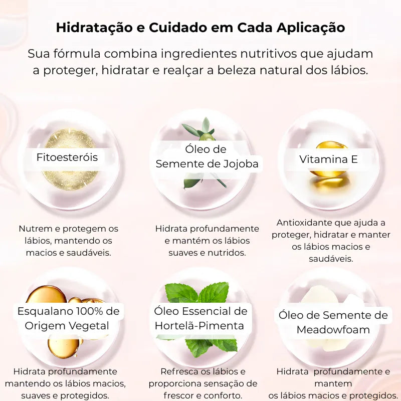 Batom Glow Asiático – Edição Luxo 2026