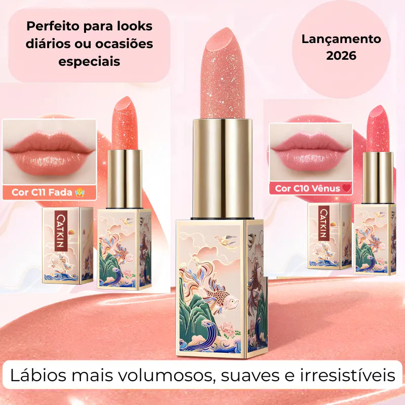 Batom Glow Asiático – Edição Luxo 2026