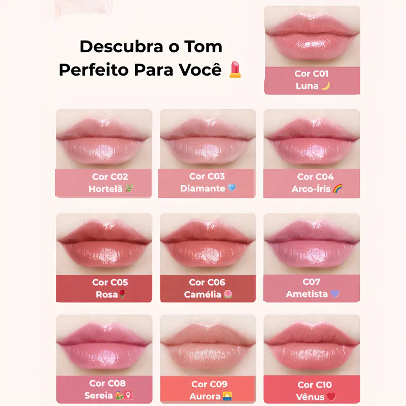 Batom Glow Asiático – Edição Luxo 2026