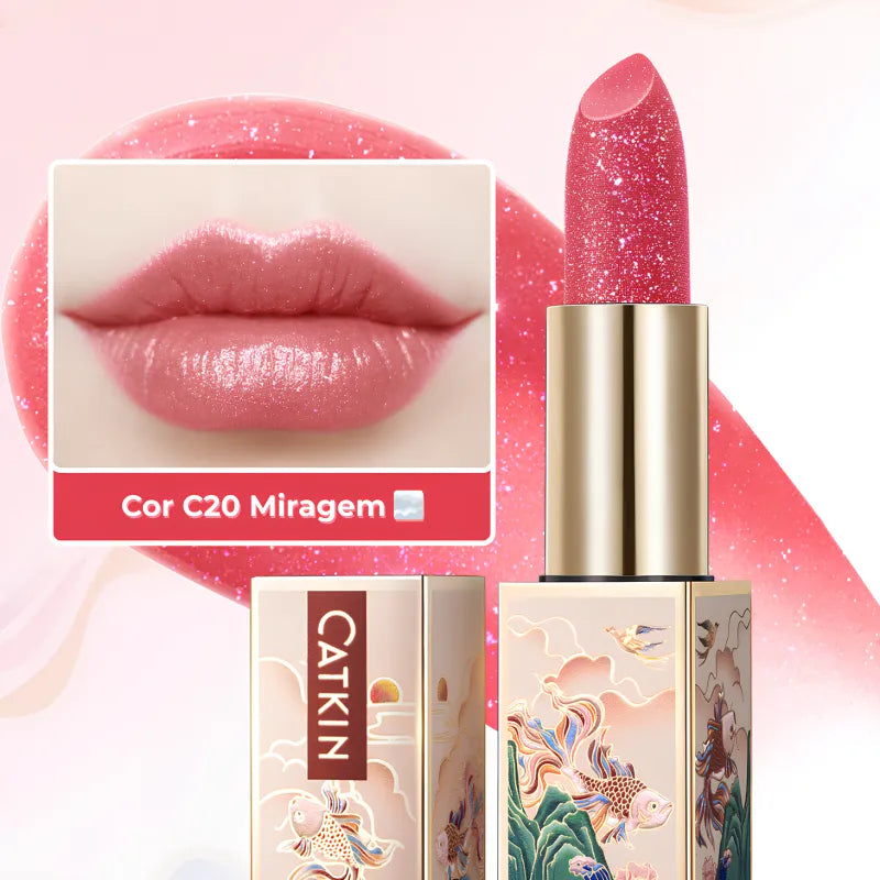 Batom Glow Asiático – Edição Luxo 2026