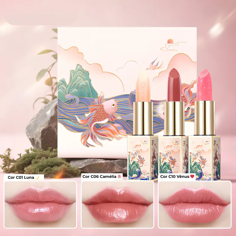 Batom Glow Asiático – Edição Luxo 2026