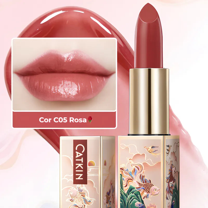 Batom Glow Asiático – Edição Luxo 2026