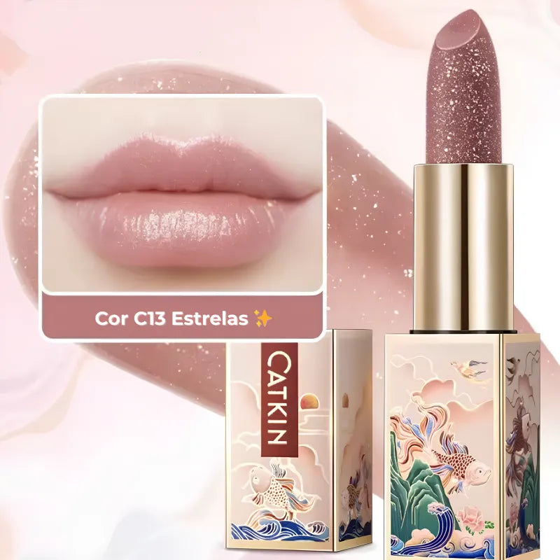 Batom Glow Asiático – Edição Luxo 2026