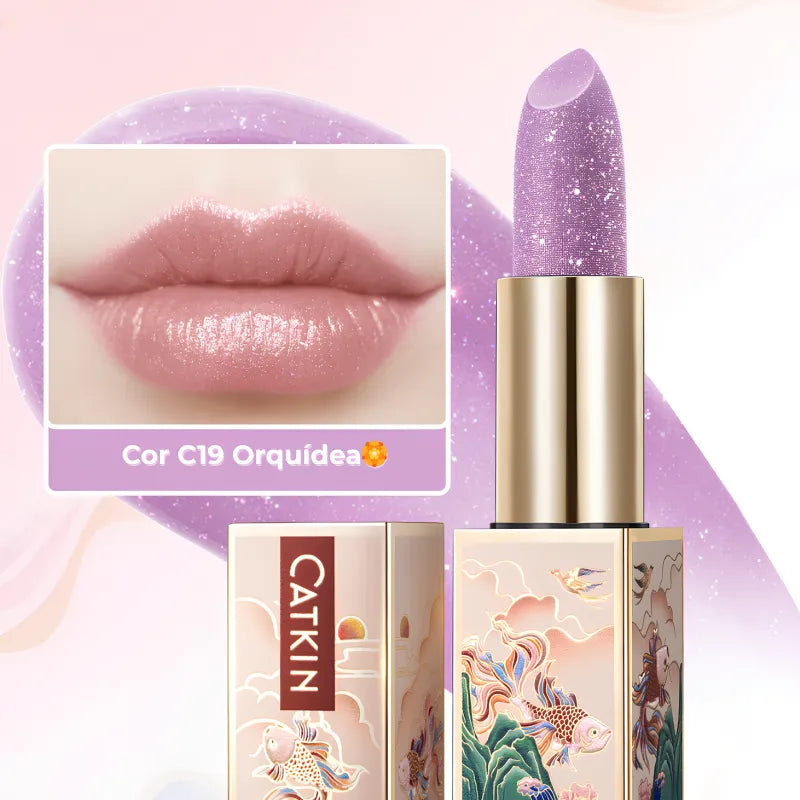 Batom Glow Asiático – Edição Luxo 2026