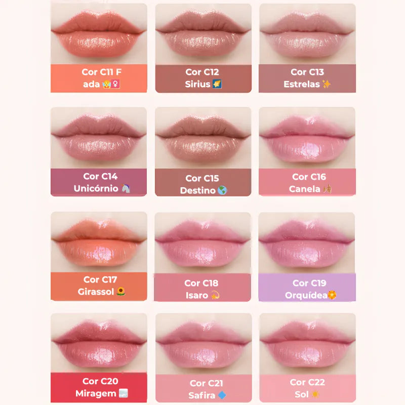 Batom Glow Asiático – Edição Luxo 2026