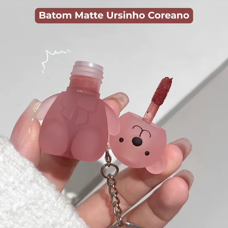 Batom Matte Ursinho Coreano