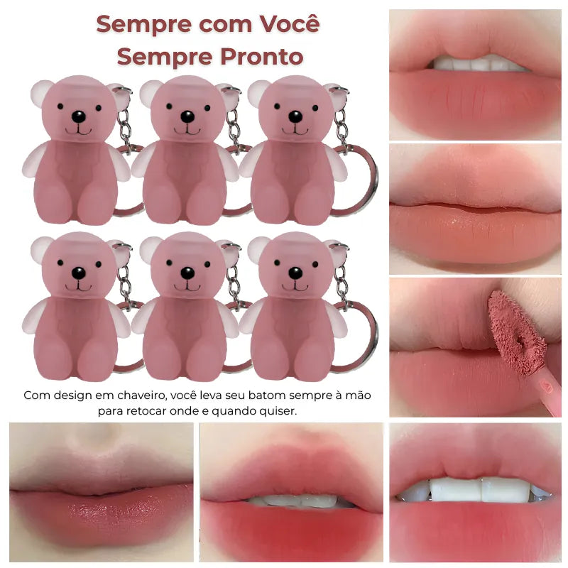 Batom Matte Ursinho Coreano