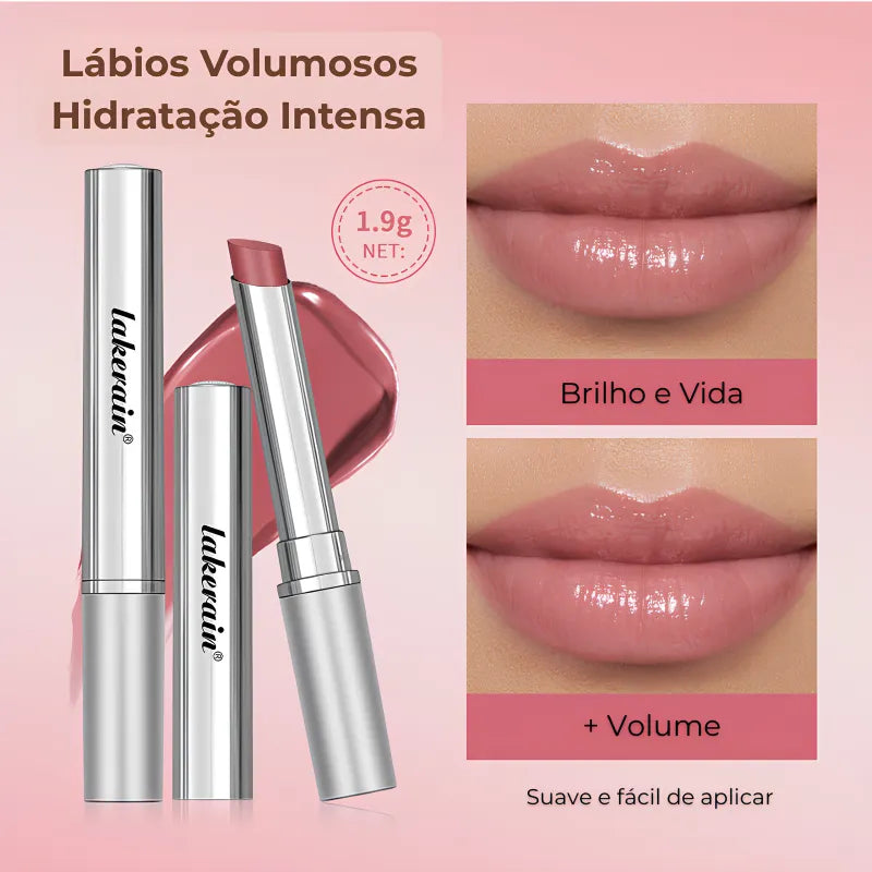 Batom que Muda de Cor - Hidratante com Efeito Glow Natural