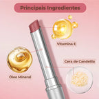 Batom que Muda de Cor - Hidratante com Efeito Glow Natural