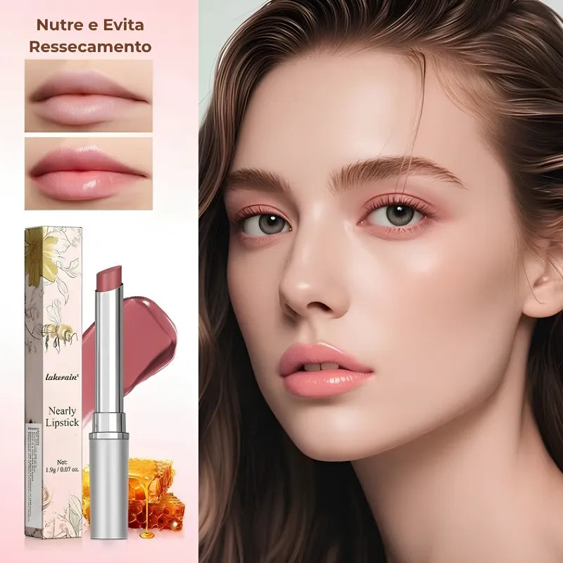 Batom que Muda de Cor - Hidratante com Efeito Glow Natural