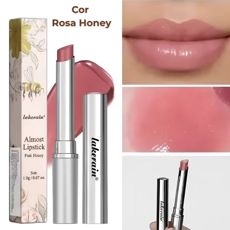 Batom que Muda de Cor - Hidratante com Efeito Glow Natural