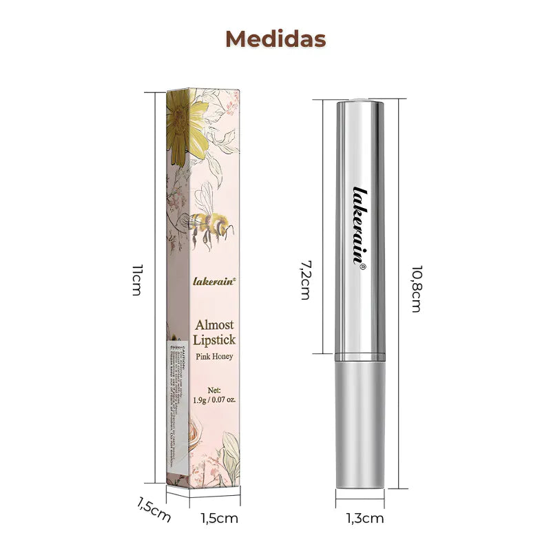 Batom que Muda de Cor - Hidratante com Efeito Glow Natural