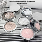 Blush Iluminador Asiático Leão Glow Luxo 3D