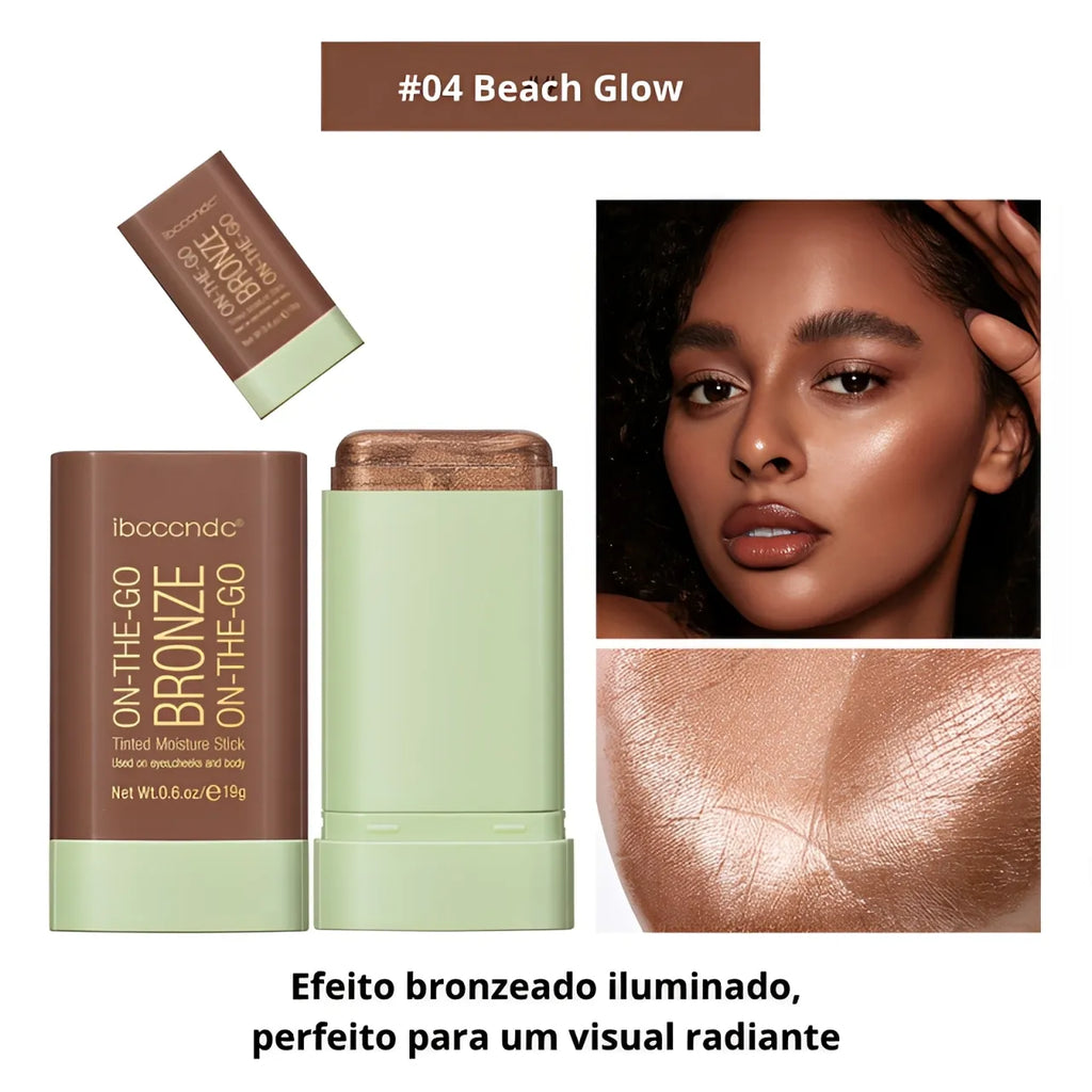Blush Stick Cremoso e Glow – Iluminado ou Natural à Prova d’Água