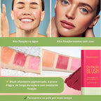 Blush Stick Cremoso e Glow – Iluminado ou Natural à Prova d’Água