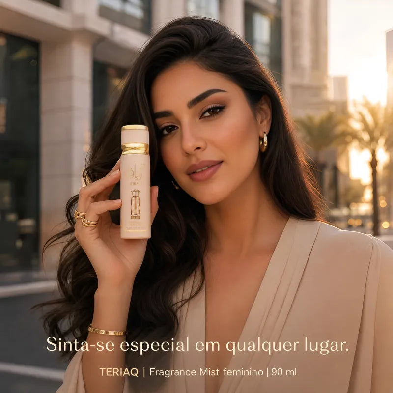 Perfume Árabe Mini - Body Splash Teriaq Lattafa Fragrance Mist