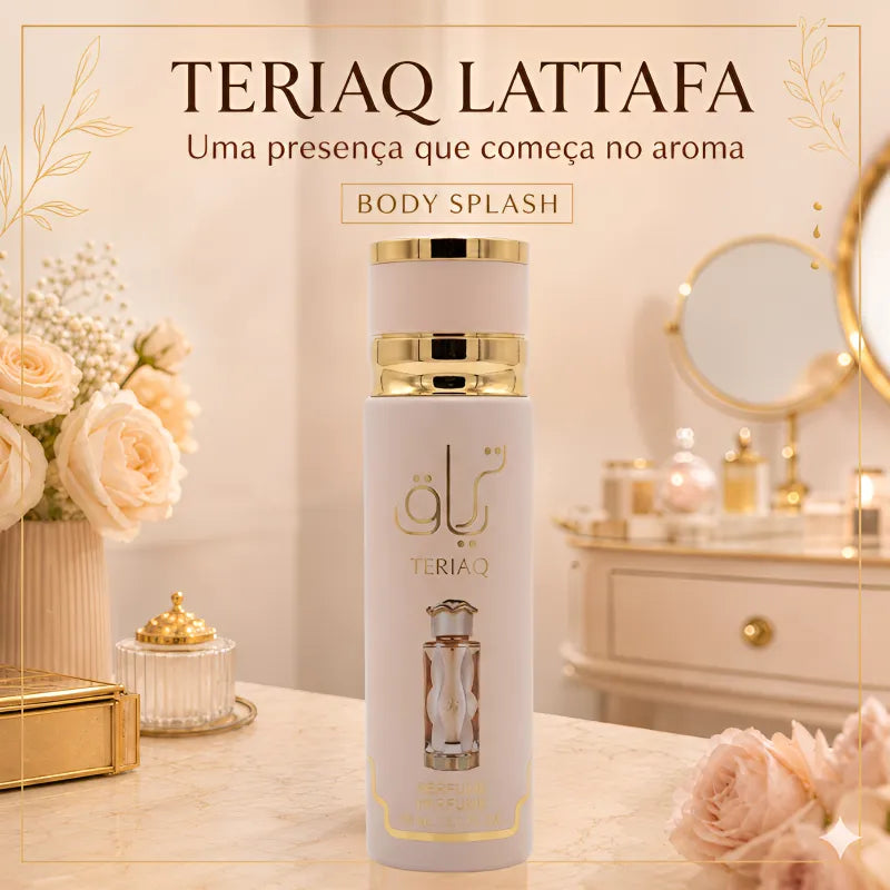 Perfume Árabe Mini - Body Splash Teriaq Lattafa Fragrance Mist