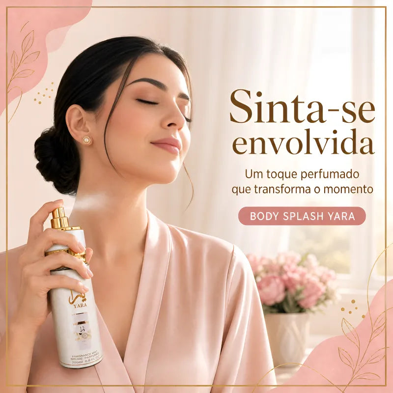 Perfume Árabe - Body Splash Yara Lattafa Fragrance Mist