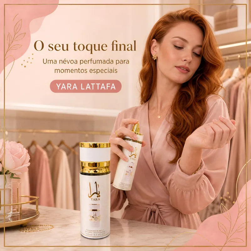 Perfume Árabe - Body Splash Yara Lattafa Fragrance Mist