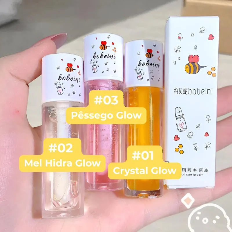 Brilho Labial Hidratante – Glow Natural e Lábios Macios