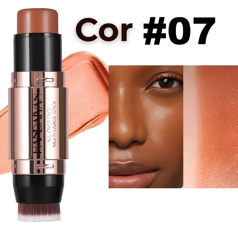 Contorno Facial Stick 2 em 1 – Bronzer e Iluminador