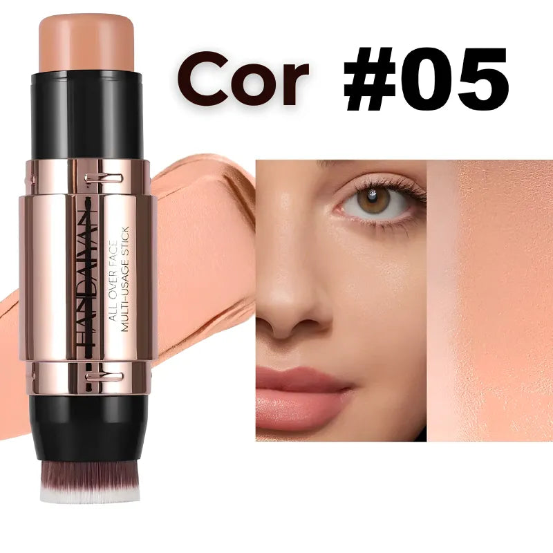 Contorno Facial Stick 2 em 1 – Bronzer e Iluminador