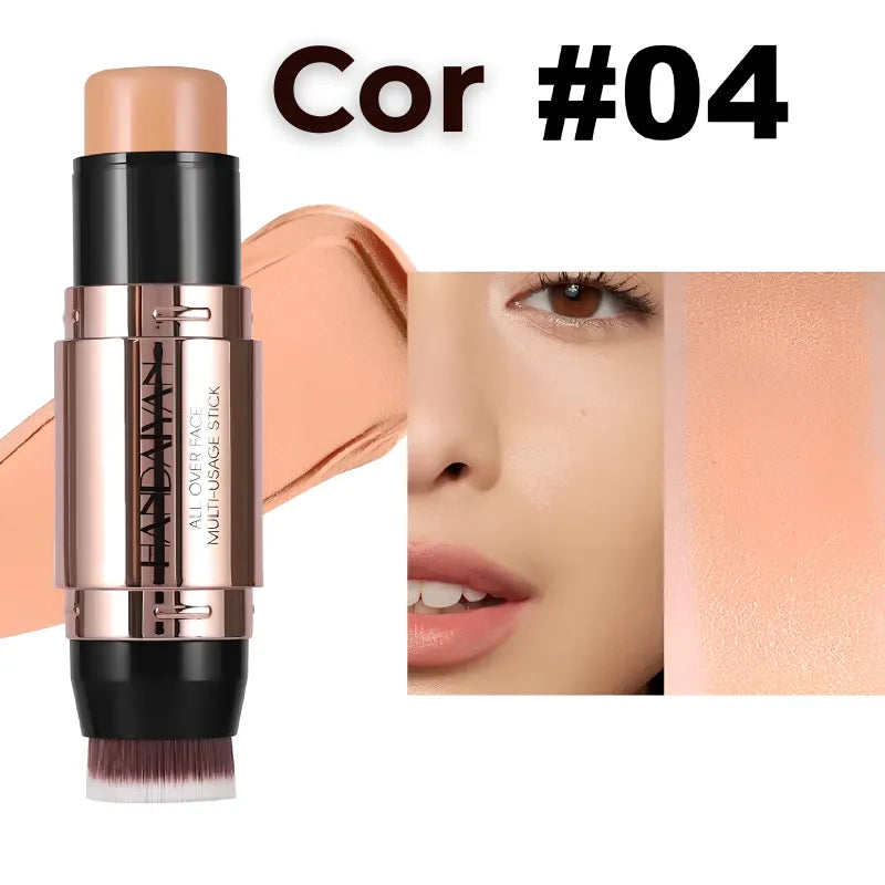 Contorno Facial Stick 2 em 1 – Bronzer e Iluminador