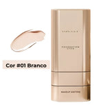 Corretivo Base Stick Coreano 2 em 1 – Cobertura Perfeita 100% Natural Efeito Matte