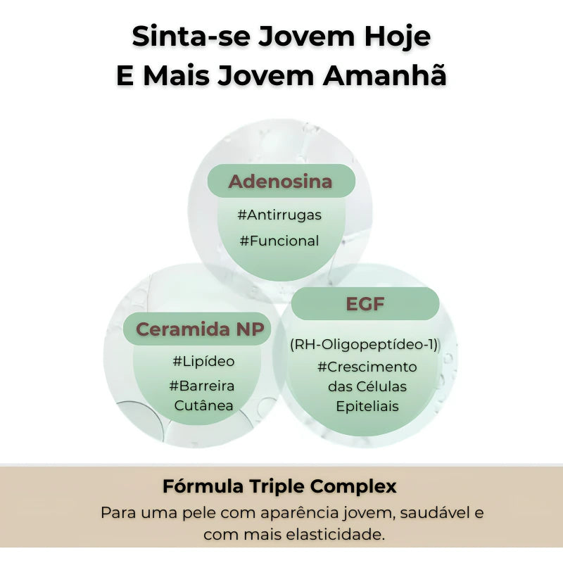 Creme Facial Coreano - Rejuvenescedor e Firmador