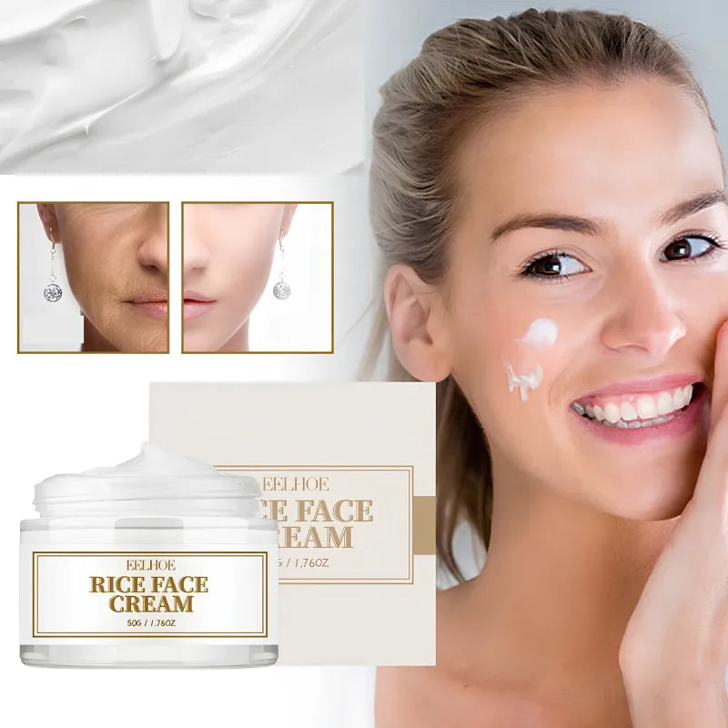 Creme Coreano de Arroz Clareador e Rejuvenescedor