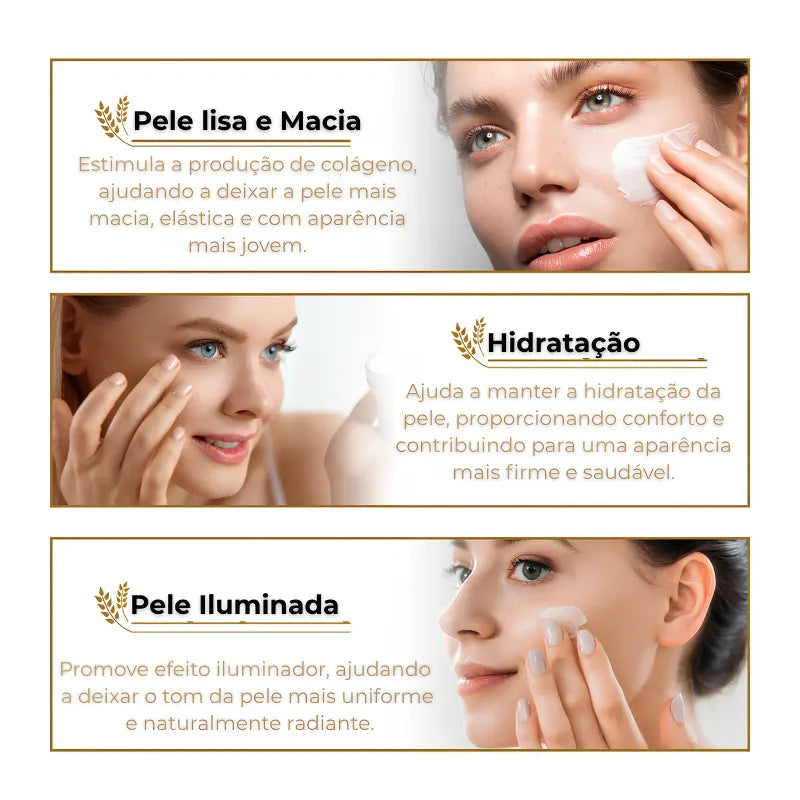 Creme Coreano de Arroz Clareador e Rejuvenescedor