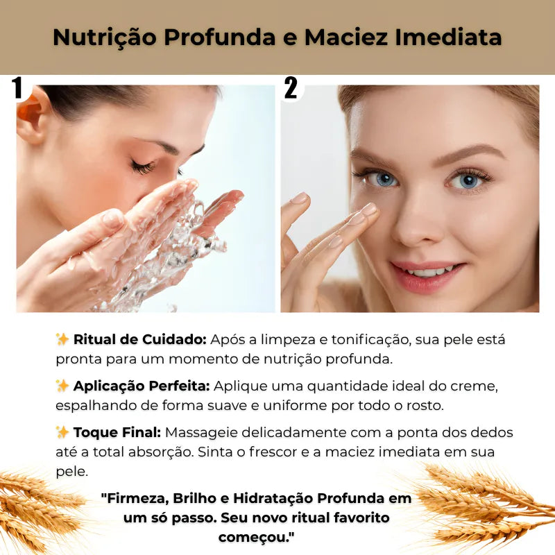 Creme Coreano de Arroz Clareador e Rejuvenescedor