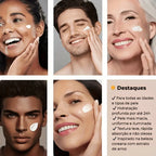 Creme Facial Coreano com Extrato de Arroz – Hidratação 24H