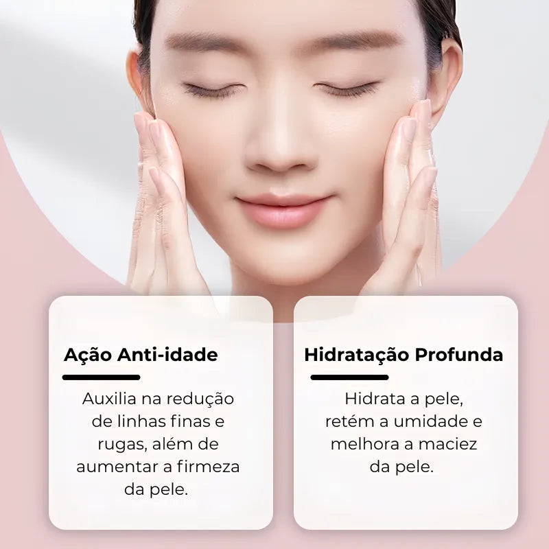 Creme Facial Coreano de Colágeno e Niacinamida