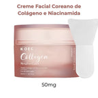 Creme Facial Coreano de Colágeno e Niacinamida