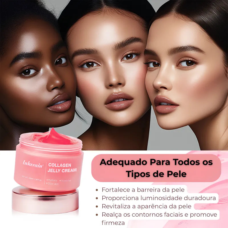 Creme Facial de Colágeno Anti Idade